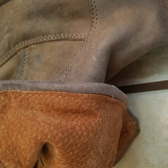 Sixtyseven Size 39 Leather boot 67 brand Taupe and - Picture 15 of 16